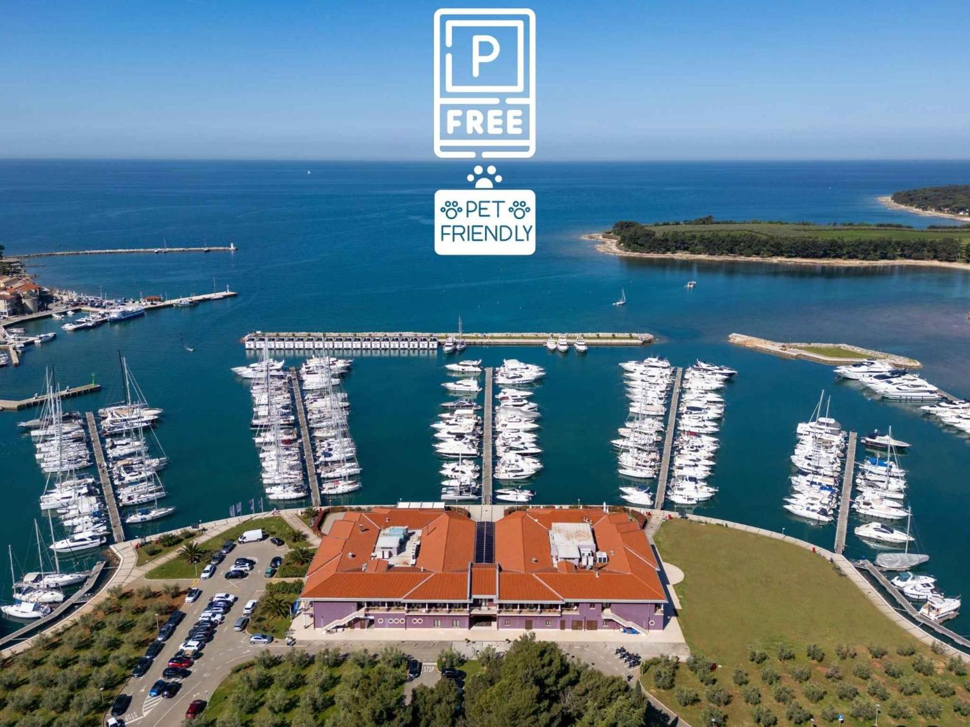 Boutique Hotel Nautica - Spa & Wellness, Free Parking, Pet Friendly Novigrad Istria Exterior foto